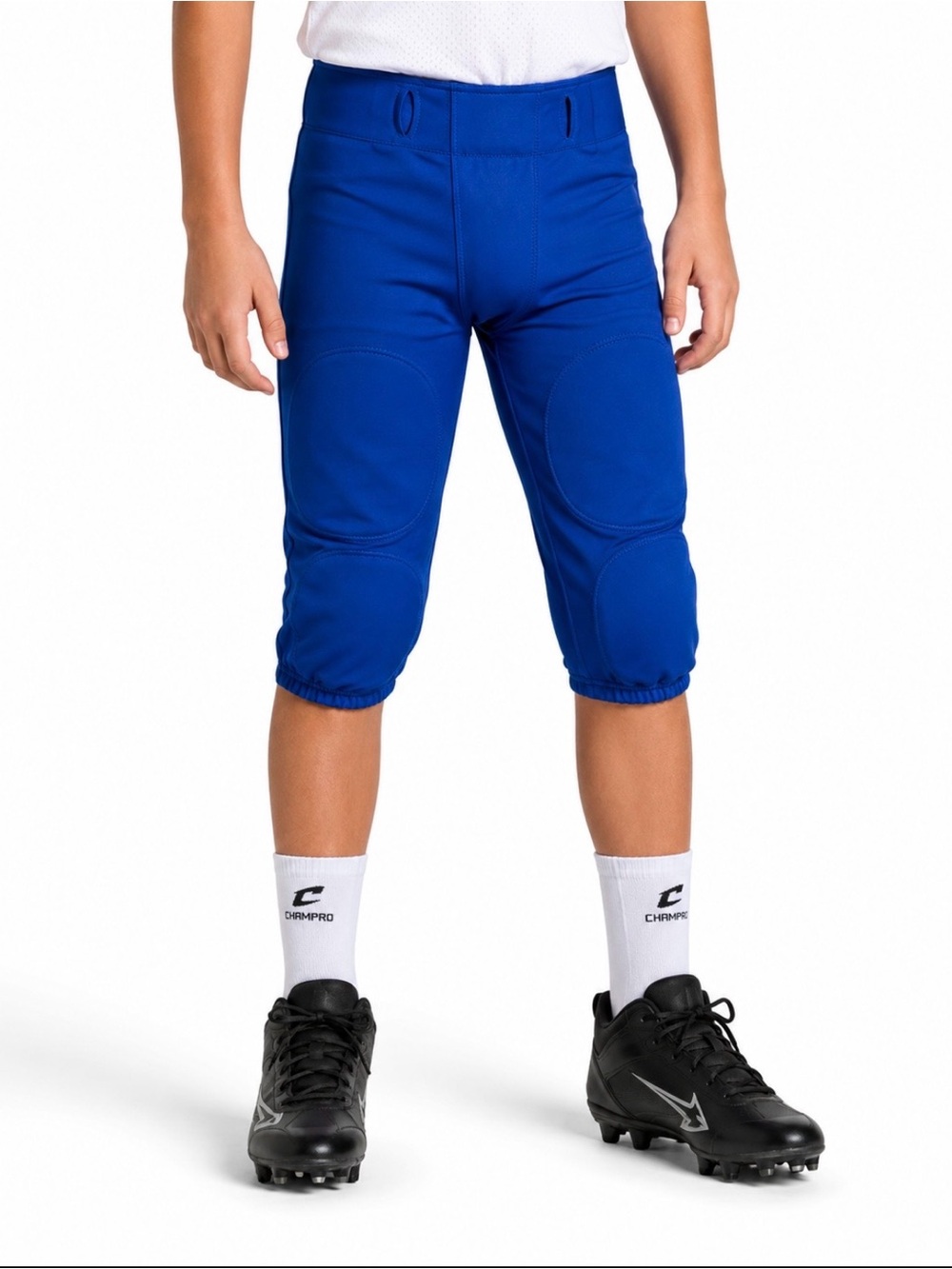 Champion Royal Blue Kids Padded NWT Baseball Shorts Football Practice Pants